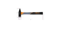 MARTILLO TIPO ALEMAN MANGO FIBRA BETA 1370T 500G
