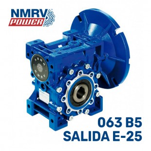 REDUCTOR MOTOVARIO NMRV-POWER 063  B5  SALIDA E-25