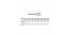 ANILLA TENSOR A-316 M-8 IZQUIERDAS 121I08
